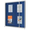 5028252063791-Nobo - Vitrine d'affichage - 12 feuilles A4 - surface en feutre bleu - porte coulissante - 92,2 x 96,7 --1