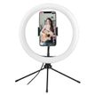 3303170100400-T'nB Influence - Eclairage Anneau LED 10" avec mini trépied pour Smartphone-P_400013483_9-0