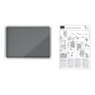 5028252611510-Nobo Premium Plus - Tablón de anuncios - montaje en pared - 924 x 668 mm (8 x A4) - fielt-P_400013880_2-5