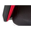 0404000142133-Fauteuil de bureau EQUIS - accoudoirs en option - dossier rouge siège noir-P_400014213_2-1