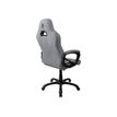 850009447265-Fauteuil de bureau ENZO - accoudoirs fixes - appuie-tête intégré - gris clair-P_400014424_6-5