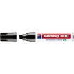 4004764060412-Edding - Blister de 1 Marqueur Permanent en Aluminium recyclé e-800XL Noir - Pointe Extra Large 4-12 m--0