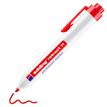 4004764875801-Edding - Blister de 1 Marqueur Permanent Retractable e-11 Rouge - Pointe Ogive 1,5-3 mm--1