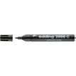 4004764878406-edding - Marqueur Permanent en Aluminium recyclé e-2000C Noir - Pointe Ogive 1,5-3 mm--0