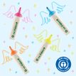4004764917723-Edding - Set de 4 Surligneurs EcoLine en Plastique recyclé e-24 Assortis - Pointe Biseautée 2-5 mm--2