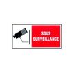 40380216-Pickup - Panneau de signalisation - 300 x 150 mm - Sous surveillance-P_4038021_1-0