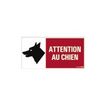 40380438-Pickup - Pictogramme - Attention au chien - 300 x 150 mm-P_4038043_1-0