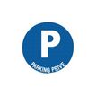 40380988-Pickup - Pictogramme rond - Parking privé - 300 mm-P_4038098_1-0