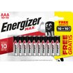 ENERGIZER Max - 10+10 piles alcalines - AAA LR03