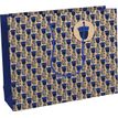 Clairefontaine Kraft - Sac cadeau - 37,3 cm x 11,8 cm x 27,5 cm - du bleu dans la maison