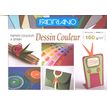Fabriano Dessin Couleur POCHETTE - colored grain paper - 240 x 320 mm - 12 vellen