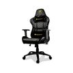 4710483770845-Fauteuil gamer Armor One Royal - accoudoirs réglables - appui-tête intégré - noir et or--3