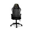 4710483770845-Fauteuil gamer Armor One Royal - accoudoirs réglables - appui-tête intégré - noir et or--2
