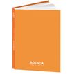 Agenda Monochrome orange - 1 jour par page - 12,5 x 17,5 cm - Bouchut
