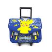 Cartable à roulettes Pokemon - 2 compartiments - bleu marine - Bagtrotter