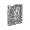 Avengers Assault - Classeur à anneaux avec élastique - A4 - 50 feuilles incluses - Karactermania