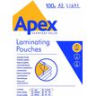 Fellowes Apex - 100 pochettes de plastification A3 (303 x 426 mm) - 80 microns
