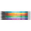Maped Black'Peps Energy - Crayon à papier - HB - embout gomme - disponible dans différentes couleurs