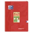 3020120165868-Oxford EasyBook Kraft - Cahier 24 x 32 cm - 96 pages - grands carreaux (Seyes) - disponible dans diffé--5