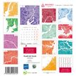 Bouchut Plans De Villes Design - kalender - 2022 - 14 vellen - 150 x 150 mm
