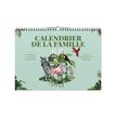 Brepols - Calendrier familial mensuel - 31 x 22 cm