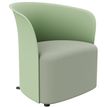 Paperflow Crown - club chair - polypropyleen, schuim, triplex, 100% polyester - groen