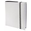 Agenda spiralé à élastique Time & Life Medium - 1 semaine sur 2 pages - 16 x 16 cm - blanc - Quo Vadis