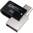 EMTEC Mobile & Go T260C - Dual - USB-flashstation - 32 GB