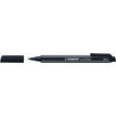Stabilo pointMax - Pen met vezelpunt - zwart - inkt op waterbasis - 0.8 mm - groot