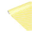 Clairefontaine Excellia Tiny Rolls - Papier cadeau rayures jaune - 35 cm x 5 m - 80 g/m²