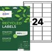 Avery - 360 Étiquettes recyclées blanches - 63,5 x 33,9 mm - Impression laser ou jet d'encre - réf LR7159-15