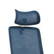 Appuie-tête pour fauteuil de bureau ergonomique POLAR - bleu et gris