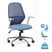 UBISE Time - stoel - nylon, gaas, 100% polyester - blauw, lichtgrijs