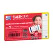 Oxford FLASH 2.0 - Pack de 32 cartes - A7 - ligné - jaune