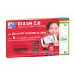 Oxford FLASH 2.0 Starter Pack - Pack de 32 cartes - A7 - ligné - couleurs assorties