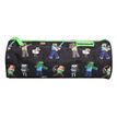 Trousse ronde Minecraft - 1 compartiment - noir - Bagtrotter