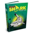 Bouchut Team Shark - Schoolagenda - 2022 - 2023 - dag per pagina - bevestigd aan hoes - 125 x 175 mm - 320 pagina's - Seyès - haai - groen - gecoat papier