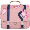 Cartable Ooban's Butterfly - 35 cm - 2 compartiments - rose - Oberthur