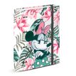 Minnie Mouse Paradise - Classeur à anneaux avec 50 feuilles et 6 intercalaires - A4 - rose