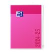 Agenda personnalisable Oxford Creation Zip - 1 jour par page - 12 x 18 cm - fond rose - Hamelin