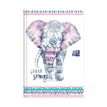 Agenda Oxford Boho Chic - 1 jour par page - 12 x 18 cm - éléphant - Hamelin
