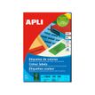 APLI - étiquettes permanentes - 100 étiquette(s) - A4