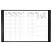 3371010002382-Agenda Exdi - 1 semaine sur 2 pages - 10 x 15 cm - noir - Quo Vadis--1