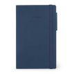 Legami My Notebook - Carnet de notes à élastique - 17 x 24 cm - ligné - bleu