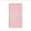 Agenda de poche Primrose - 1 semaine sur 2 pages - 9,5 x 17,5 cm - rose - Oberthur