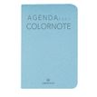 Agenda Colornote - 1 semaine sur 2 pages - 10 x 15 cm - bleu ciel - Oberthur