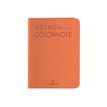 Agenda Colornote - 1 semaine sur 2 pages - 7,5 x 10,5 cm - corail - Oberthur