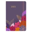 Agenda Giverny - 1 semaine sur 2 pages - 17 x 24,5 cm - violet - Oberthur