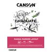 CANSON Graduate Manga Marker Layout - blok - A3 - 50 vellen