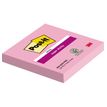 Post-it Super Sticky - Bloc-notes - 76 x 76 mm - rose tropical